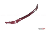 2015-2023 Mercedes Benz W205 C63 S AMG Carbon Fiber Front Bumper Trim Set (4pcs)