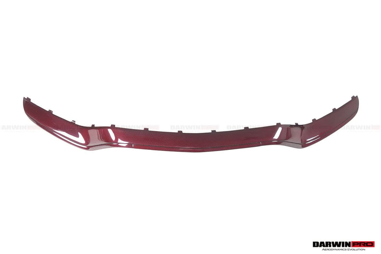 2015-2023 Mercedes Benz W205 C63 S AMG Carbon Fiber Front Bumper Trim Set (4pcs)