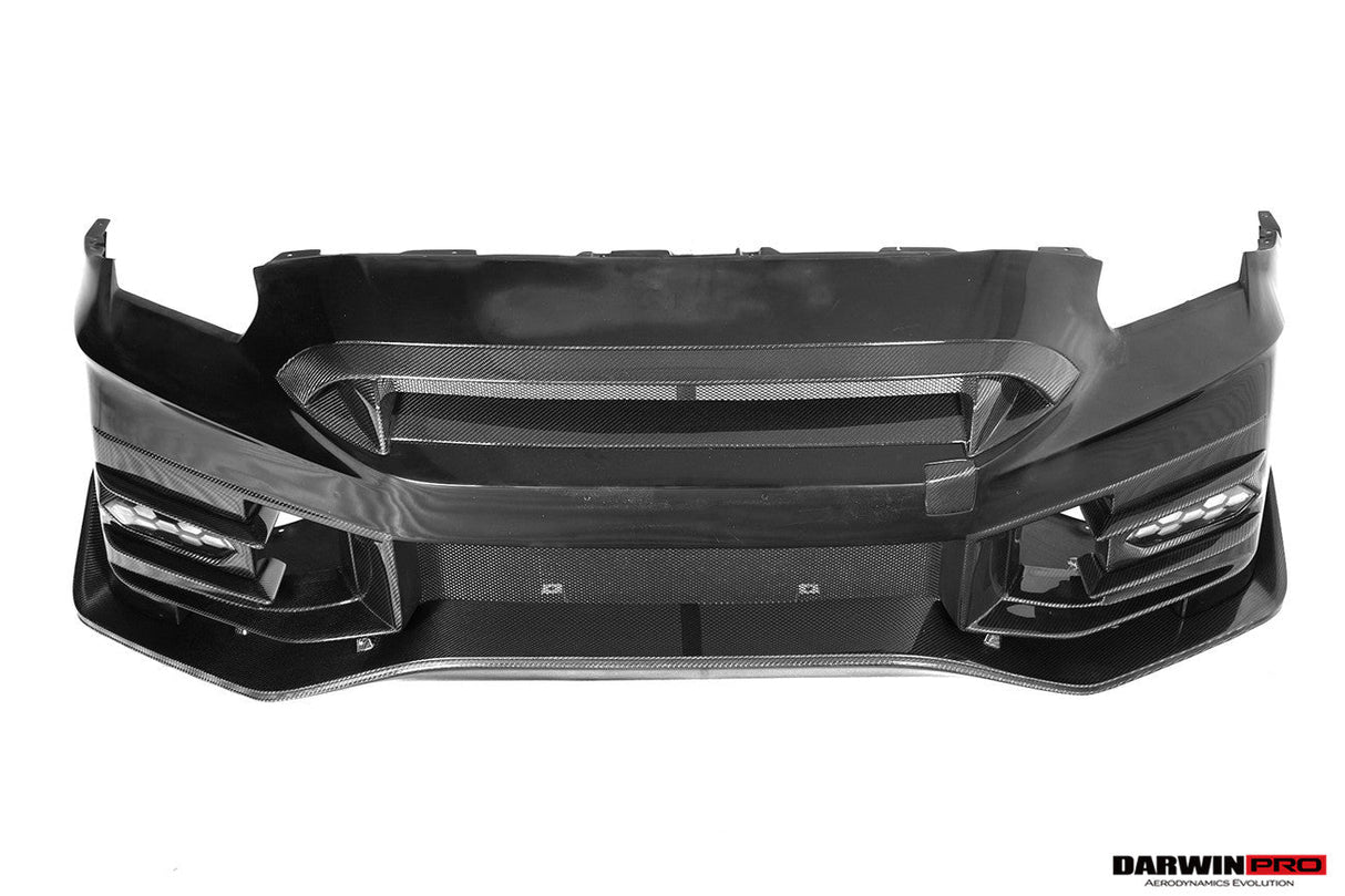 2008-UP Nissan GTR R35 Part Carbon Fiber Front Bumper DarwinPRO (2024-Nismo Style) Fits EBA, FBA