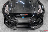 DarwinPRO 2008-2023 Nissan GTR R35 BKSSII Style Carbon Fiber Hood | Fit CBA, DBA, EBA
