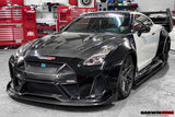 DarwinPRO 2008-2023 Nissan GTR R35 BKSSII Style Carbon Fiber Hood | Fit CBA, DBA, EBA