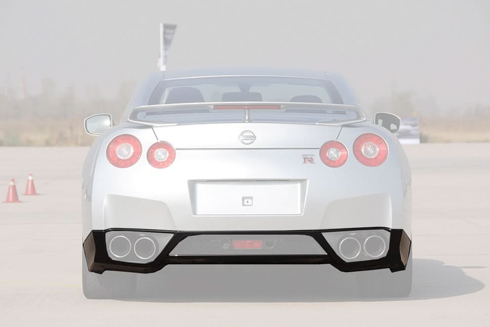 2008-2011 Nissan GTR R35 CBA  Carbon Fiber Rear Diffuser Lip