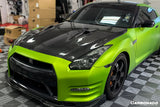 2008-2016 Nissan GTR R35 CBA DBA BSE Style Carbon Fiber Hood