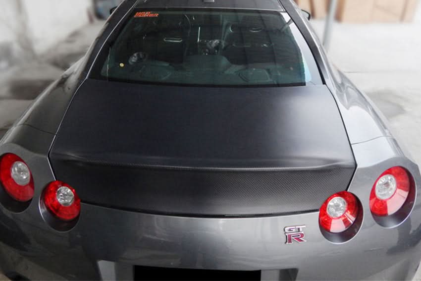 2008-2025 Nissan GTR R35 CBA DBA EBA AMS Style Carbon Fiber Trunk