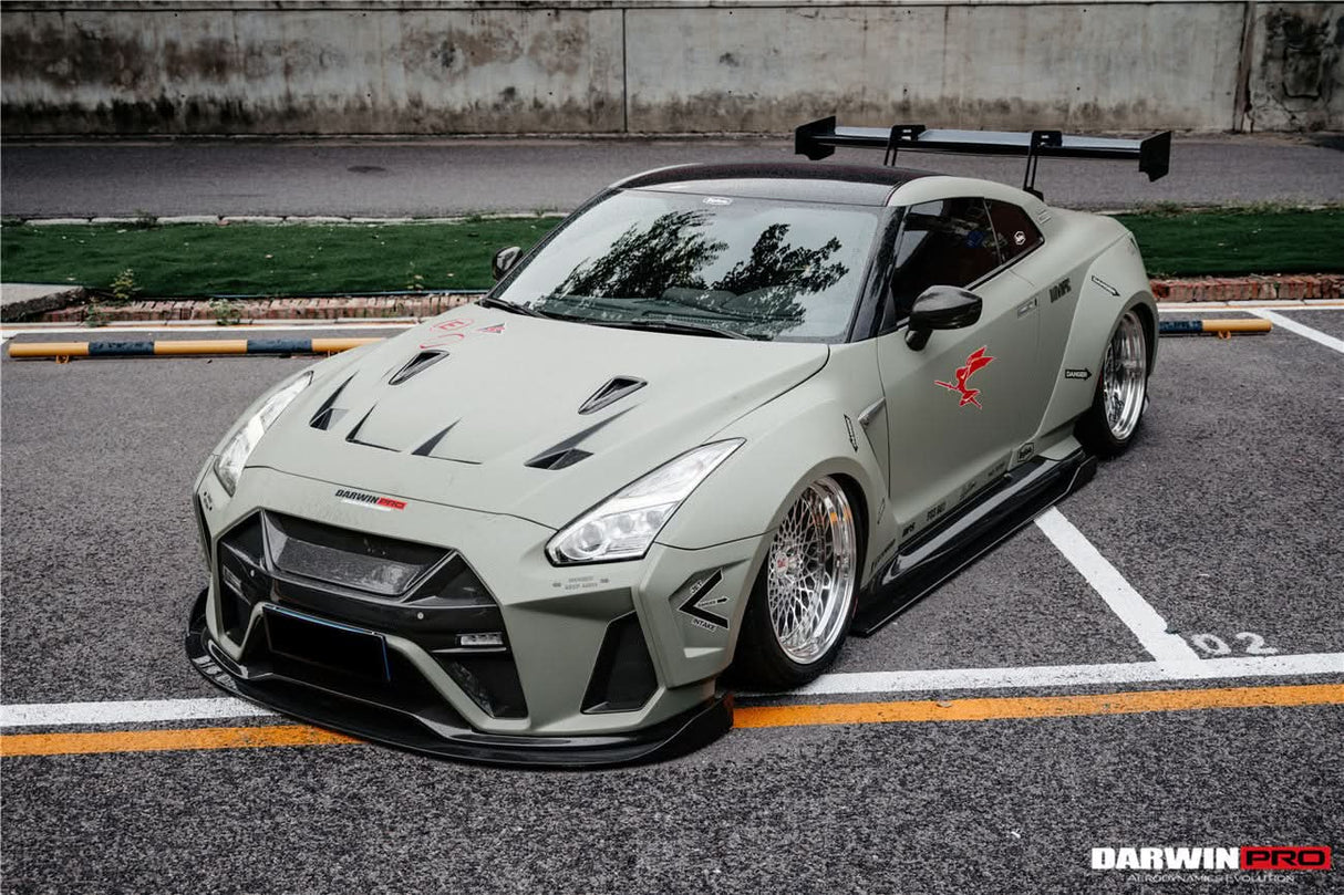 DarwinPRO 2008-2023 Nissan GTR R35 CBA DBA EBA BKSSII Style Front Bumper