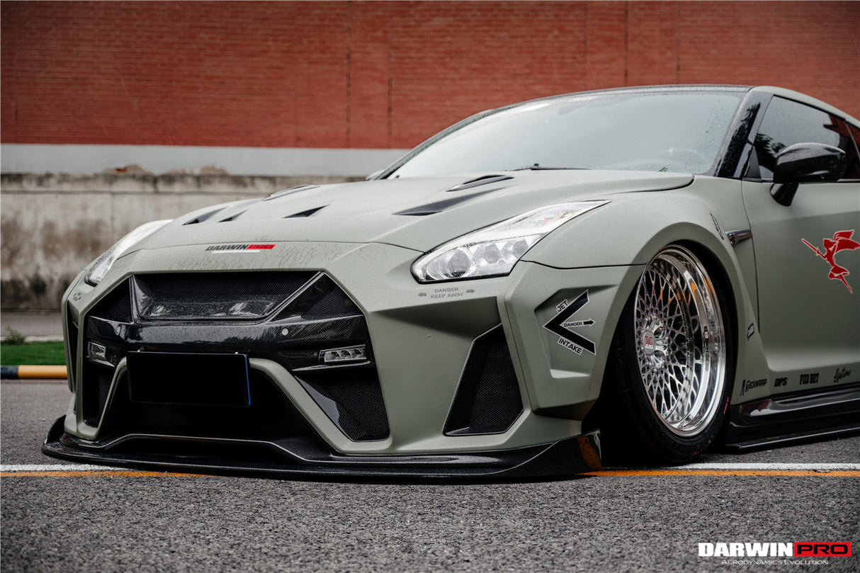 DarwinPRO 2008-2023 Nissan GTR R35 CBA DBA EBA BKSSII Style Front Bumper