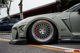 DarwinPRO 2008-2023 Nissan GTR R35 CBA DBA EBA BKSSII Style Partial Carbon Fiber Full Wide Body Kit
