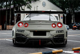 DarwinPRO 2008-2023 Nissan GTR R35 CBA DBA EBA BKSSII Style Rear Bumper with Diffuser Undertray And LED Light