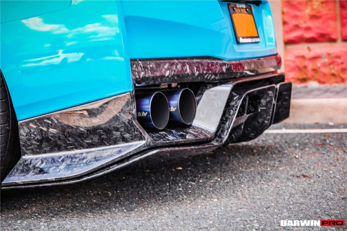 2017-2023 Nissan GTR R35 EBA Carbon Fiber Rear Diffuser DarwinPRO (BKSS)