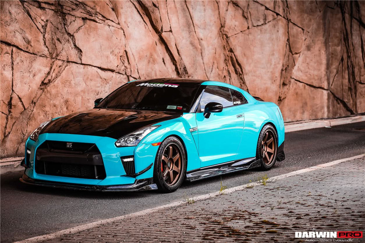 2008-2023 Nissan GTR R35 EBA BKSS Style Carbon Fiber Side Skirts
