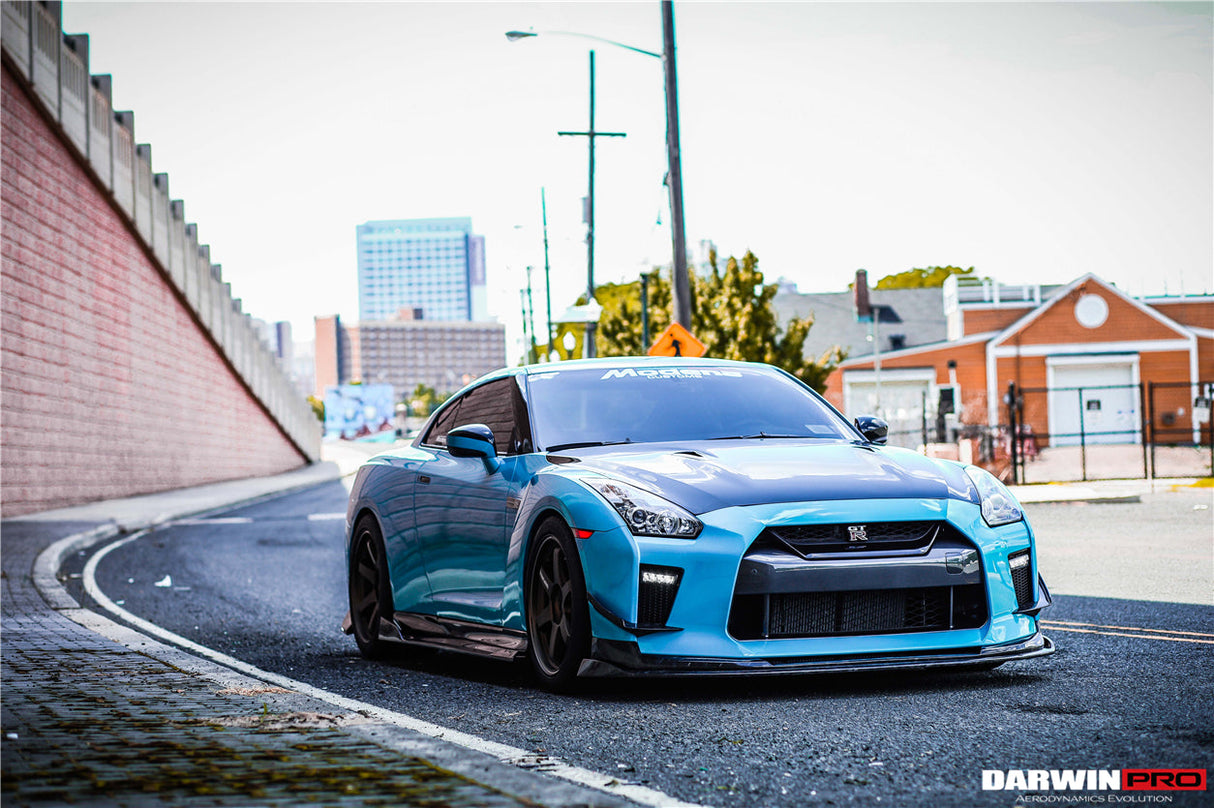 2017-2023 Nissan GTR R35 EBA BKSS Style Carbon Fiber Front Lip