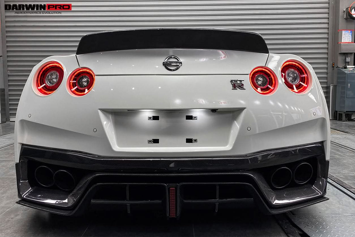 2008-2023 Nissan GTR R35 CBA DBA EBA BKSS Style Carbon Fiber Trunk Spoiler