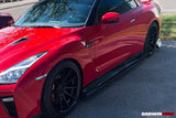 2008-2023 Nissan GTR R35 EBA BKSS Style Carbon Fiber Side Skirts