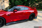 2008-2023 Nissan GTR R35 EBA BKSS Style Carbon Fiber Side Skirts