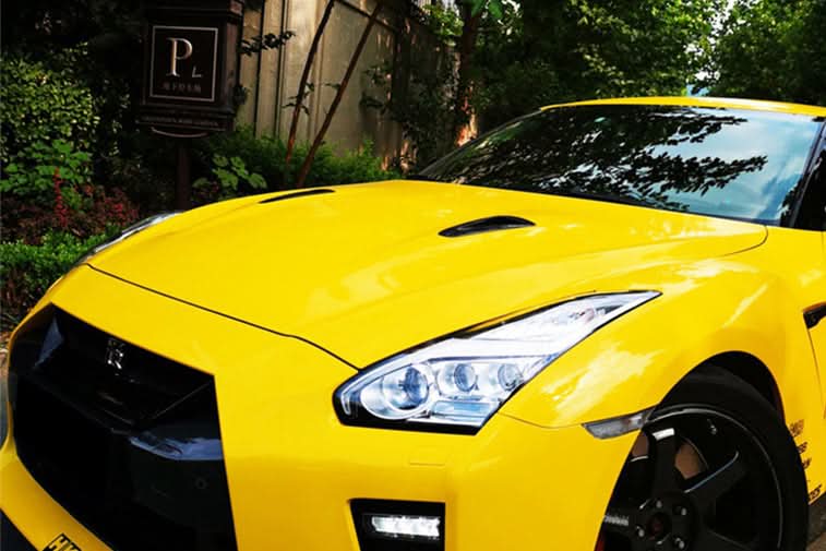 2008-2023 Nissan GTR R35 CBA DBA EBA Carbon Fiber Hood Scoop (2 PCS)