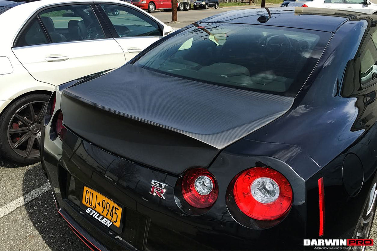 2008-2025 Nissan GTR R35 DLK Style Carbon Fiber Trunk | Fits CBA DBA EBA
