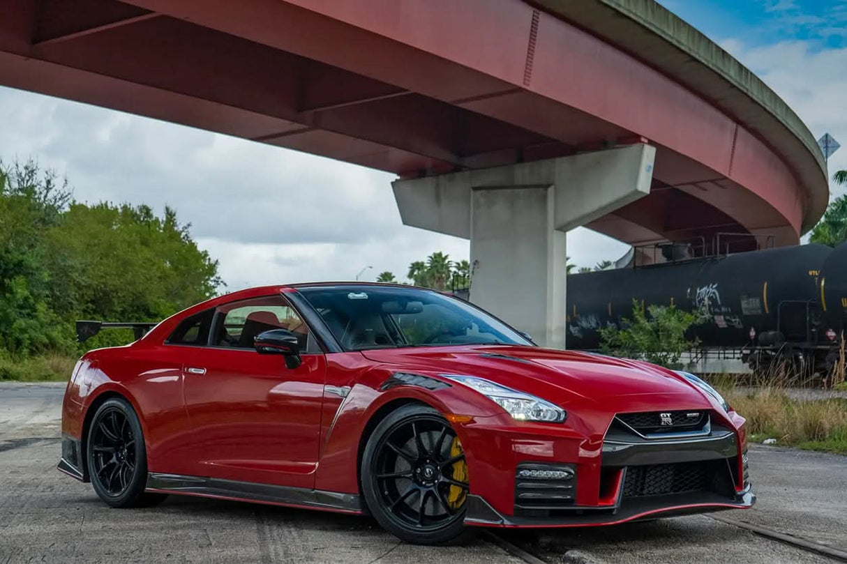 2008-2023 Nissan GTR R35 CBA DBA EBA Original 1:1 NISMO Carbon Fiber Front Bumper