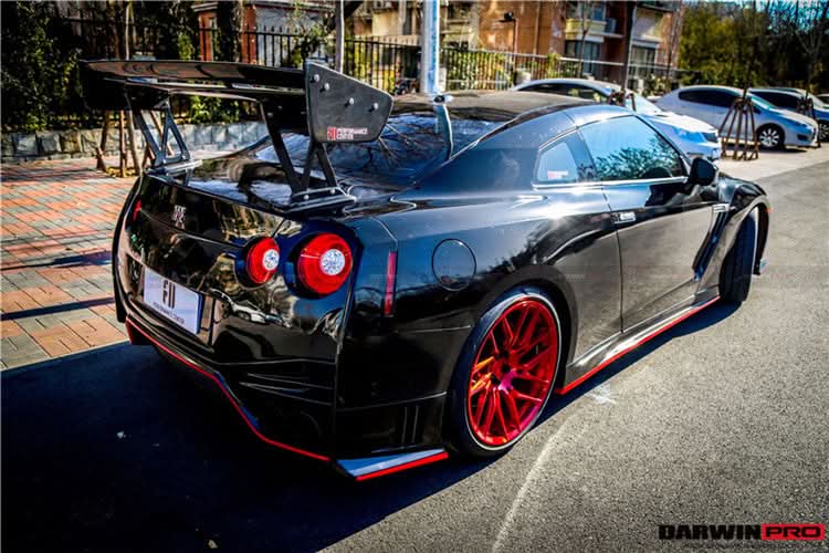2008-2016 Nissan GTR R35 CBA DBA Ver15 NSM Style Part Carbon Fiber Full Body Kit