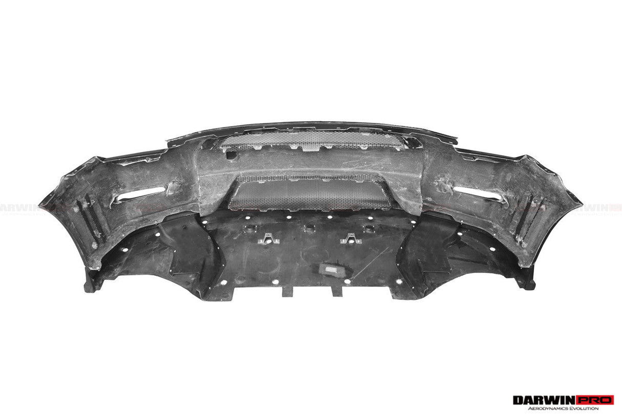 2008-2016 Nissan GTR R35 CBA DBA Ver15 NSM Style Partial Carbon Fiber Front Bumper