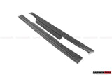 2008-2023 Nissan GTR R35 CBA DBA ZEL Style Carbon Fiber Side Skirts