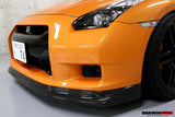 2008-2011 Nissan GTR R35 CBA ZEL Style Carbon Fiber Front Lip