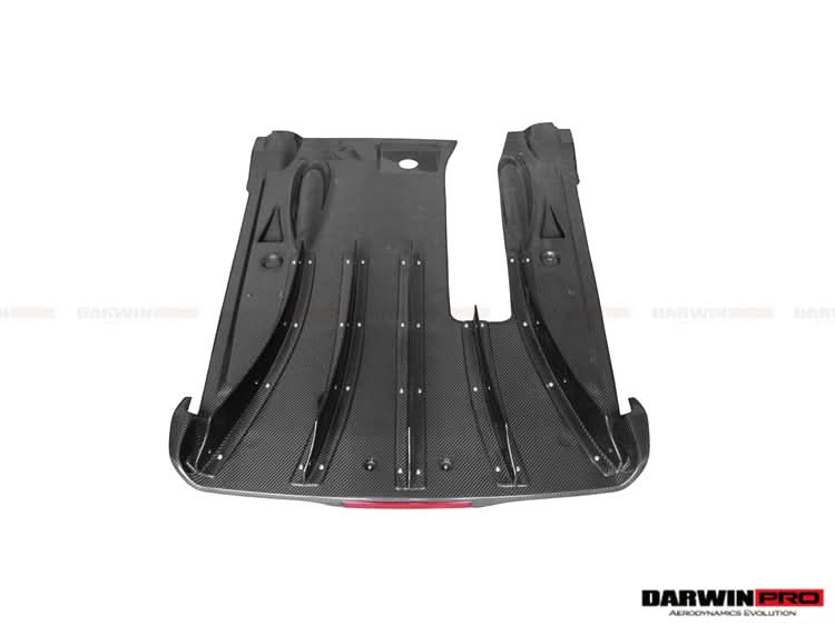 2012-2023 Nissan GTR R35 DBA EBA NSM Style Carbon Fiber Rear Diffuser Undertary With canards & break light