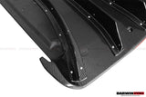 2012-2023 Nissan GTR R35 DBA EBA NSM Style Carbon Fiber Rear Diffuser Undertary With canards & break light