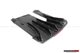2012-2023 Nissan GTR R35 DBA EBA NSM Style Carbon Fiber Rear Diffuser Undertary With canards & break light