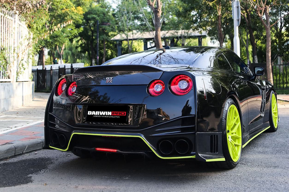 2015-2023 Nissan GTR R35 DBA EBA Carbon Fiber Fender Logo Cover