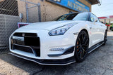 2012-2016 Nissan GTR R35 DBA NSM Style Partial Carbon Fiber Front Lip