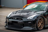 2017-2023 Nissan GTR R35 EBA BKSS Style Carbon Fiber Front Canards