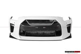 2017-2023 Nissan GTR R35 EBA BKSS Style Carbon Fiber Front Bumper Vents