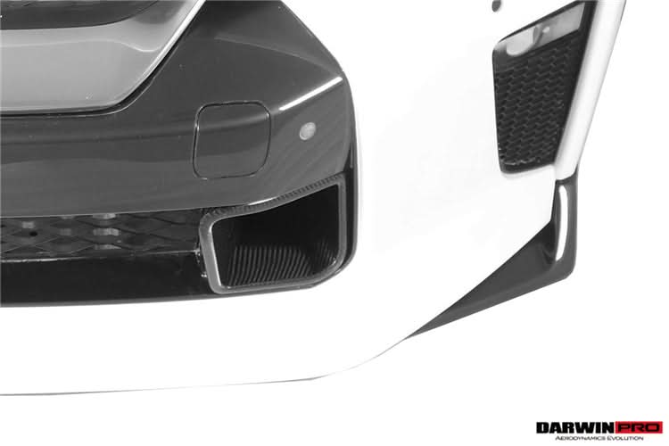 2017-2023 Nissan GTR R35 EBA BKSS Style Carbon Fiber Front Bumper Vents