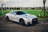 2017-2023 Nissan GTR R35 EBA NSM Style Partial Carbon Fiber Front Bumper