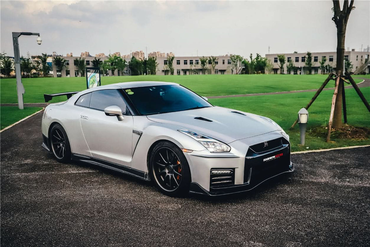 2008-2023 Nissan GTR R35 CBA | DBA Carbon Fiber Side Skirts - DarwinPRO (NSMO)