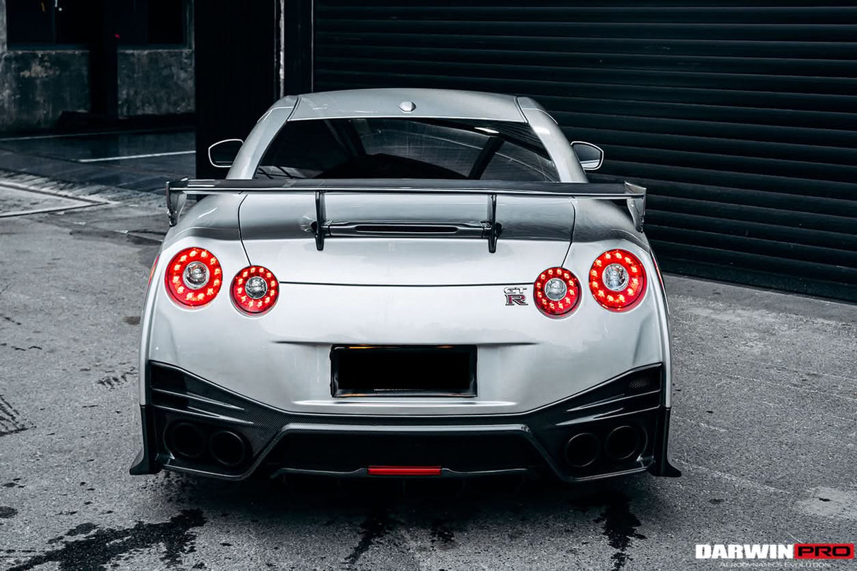 2008-2023 Nissan GTR R35 CBA DBA EBA NSM Style Carbon Fiber Trunk Spoiler Wing