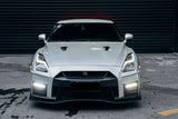 2017-2023 Nissan GTR R35 EBA NSM Style Partial Carbon Fiber Front Bumper