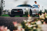 DarwinPRO 2008-2016 Nissan GTR R35 CBA DBA Ver17 NSM Style Partial Carbon Fiber Front Bumper
