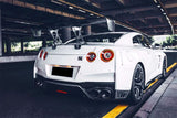 2012-2023 Nissan GTR R35 DBA EBA NSM Style Carbon Fiber Rear Diffuser Undertary With Break Light