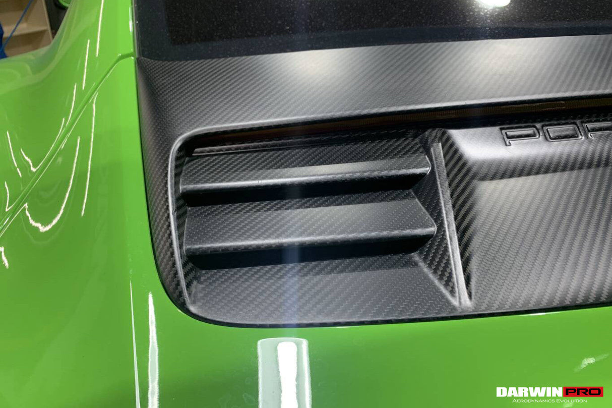 2015-2019 Porsche 911 991.2 GT3RS Only Autoclave Carbon Fiber Engine Trunk DarwinPRO (OE)