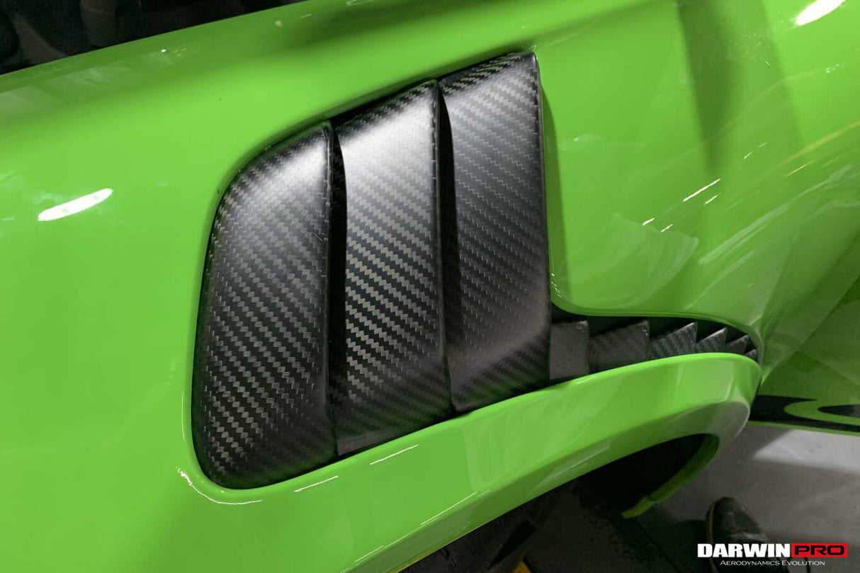 2015-2019 Porsche 911 991.2 GT3RS Only Autoclave Carbon Fiber Fender Vents DarwinPRO (OE)