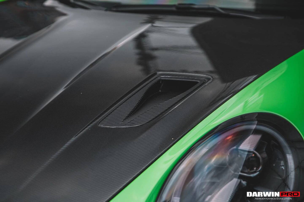 2015-2019 Porsche 911 991.2 GT3RS Only Autoclave Carbon Fiber Hood Vents DarwinPRO (OE)