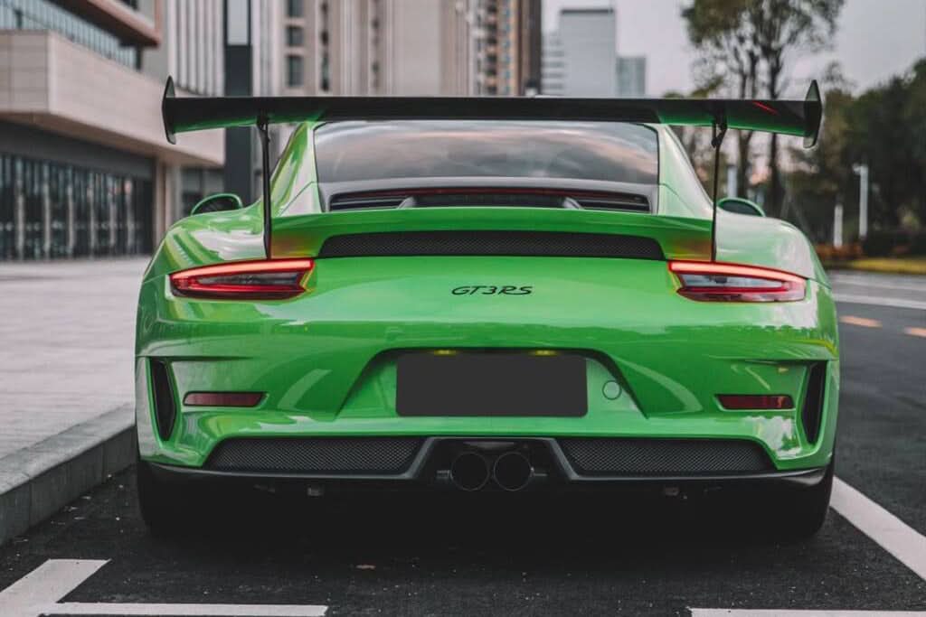 2015-2019 Porsche 911 991.2 GT3RS Only Autoclave Carbon Fiber Rear lip DarwinPRO (OE)