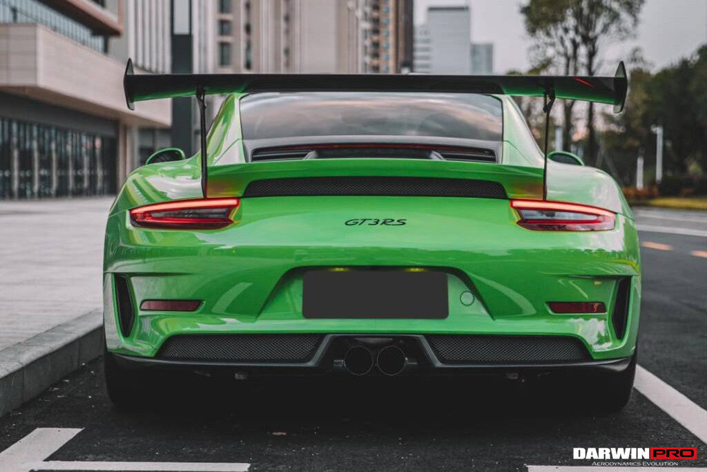 2015-2019 Porsche 911 991.2 GT3RS Only Autoclave Carbon Fiber Wing Side Panels DarwinPRO (OE)