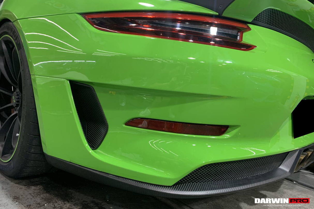 2015-2019 Porsche 911 991.2 GT3RS Only Autoclave Carbon Fiber Rear Bumper Vents DarwinPRO (OE)