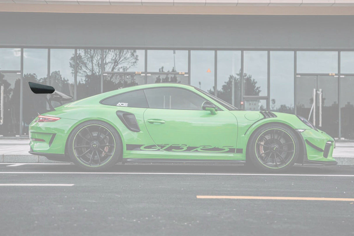 2015-2019 Porsche 911 991.2 GT3RS Only Autoclave Carbon Fiber Wing Side Panels DarwinPRO (OE)