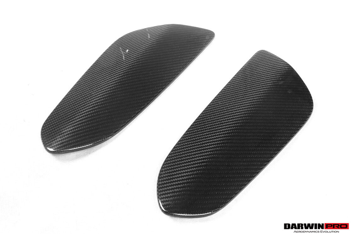 2015-2019 Porsche 911 991.2 GT3RS Only Autoclave Carbon Fiber Wing Side Panels DarwinPRO (OE)