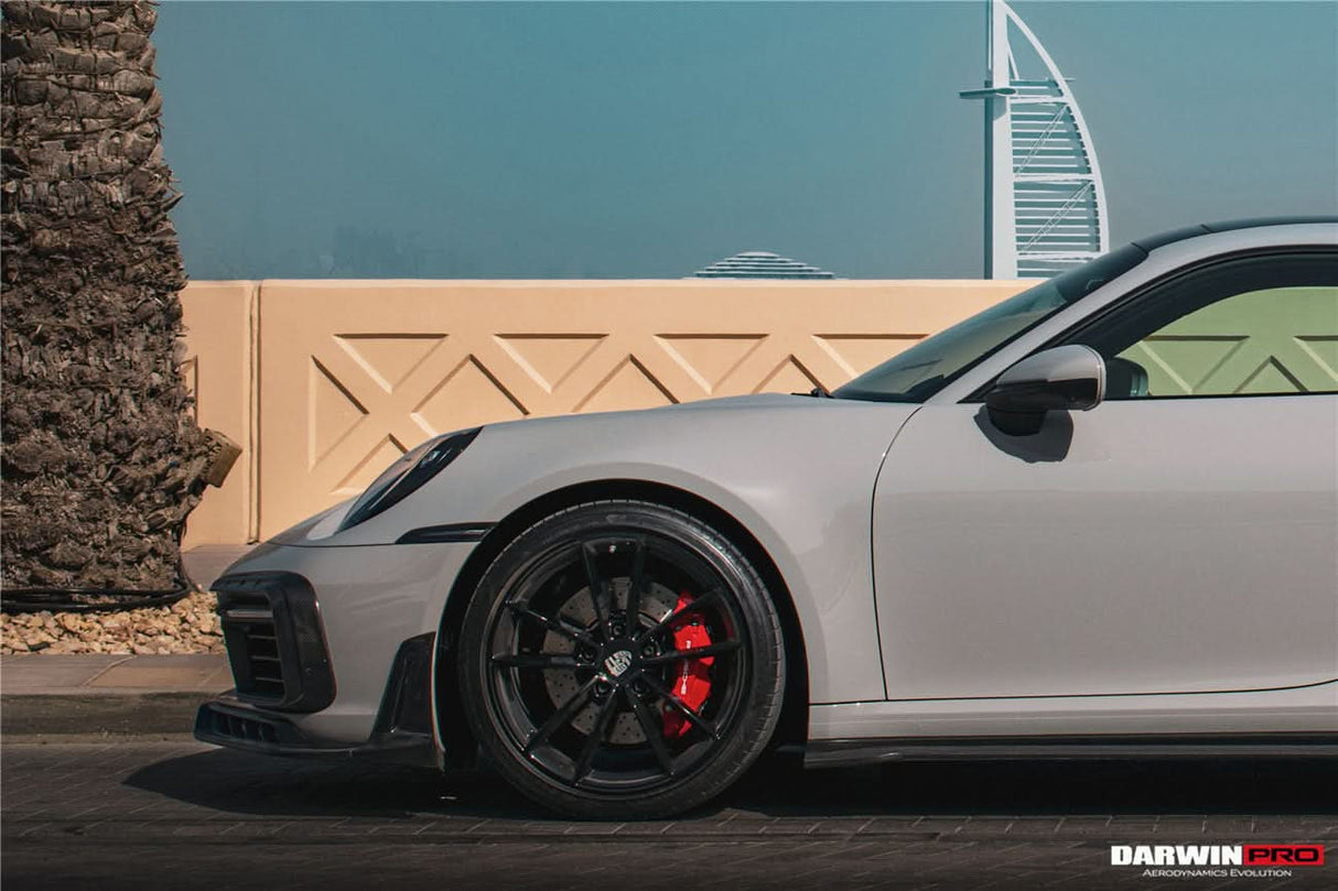 Darwinpro 2019-2024 Porsche 911 992 Carrera 4 4S Targa Cabriolet BKSSII Style Front Bumper Vent Trims