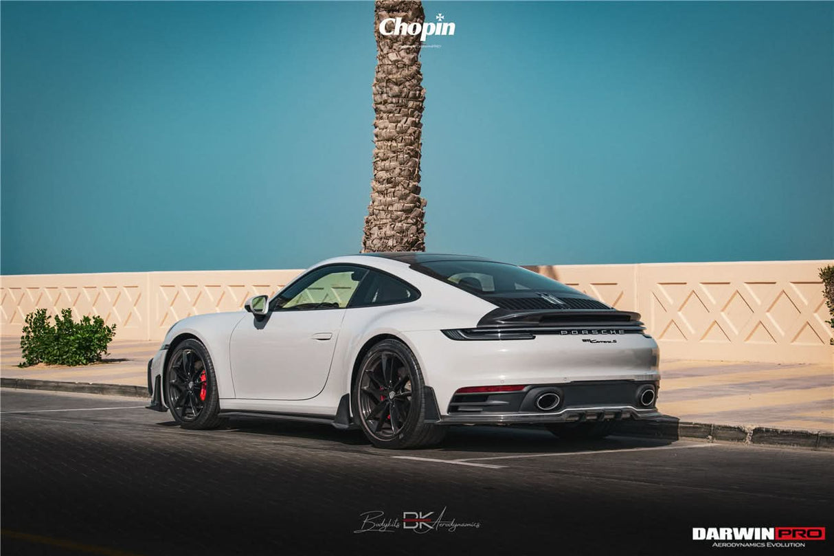 DarwinPRO 2019-2024 Porsche 911 992 Carrera S 4 4S Targa Cabriolet BKSSII Style Side Skirts