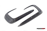 Darwinpro 2019-2024 Porsche 911 992 Carrera 4 4S Targa Cabriolet BKSSII Style Front Bumper Vent Trims